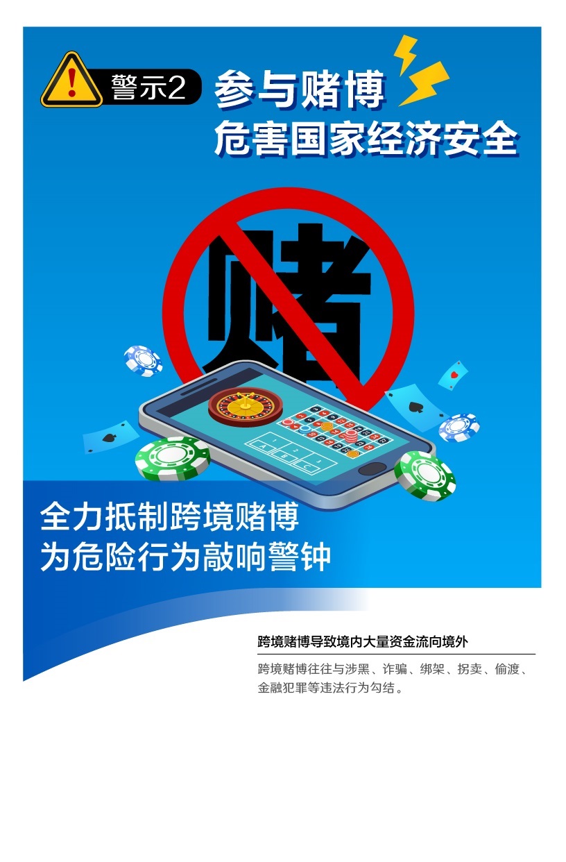 防范打击跨境赌博，筑牢资金安全防线